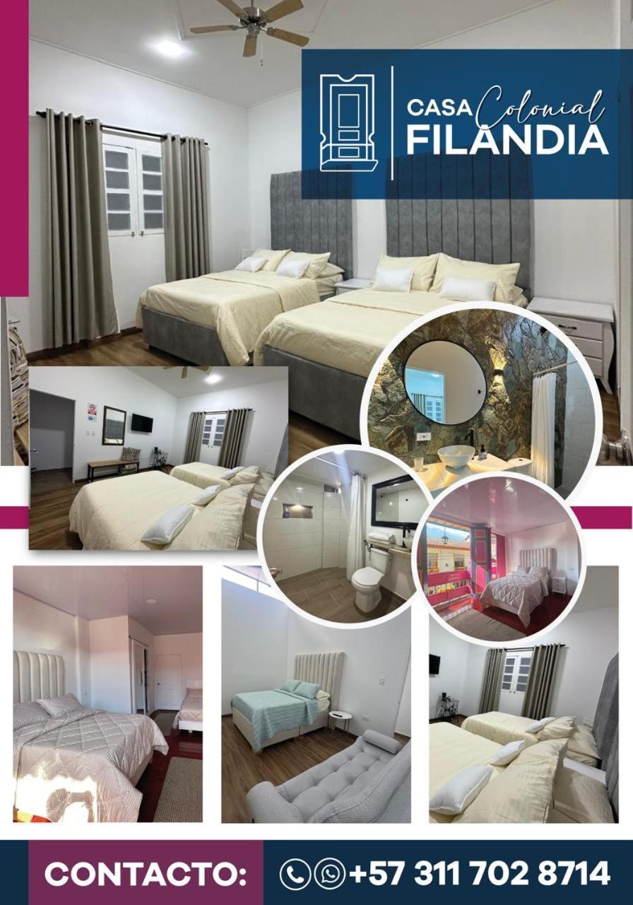 Casa Colonial Filandia Appartement Buitenkant foto